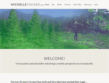 Tablet Screenshot of michelletocher.com